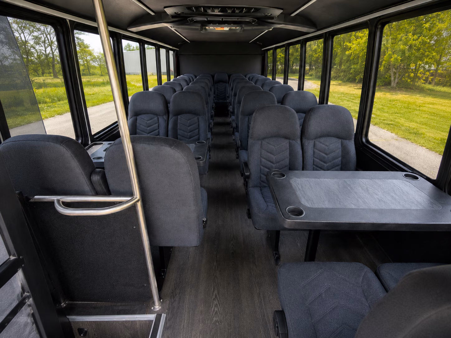 georgetown wedding transportation onboard seating