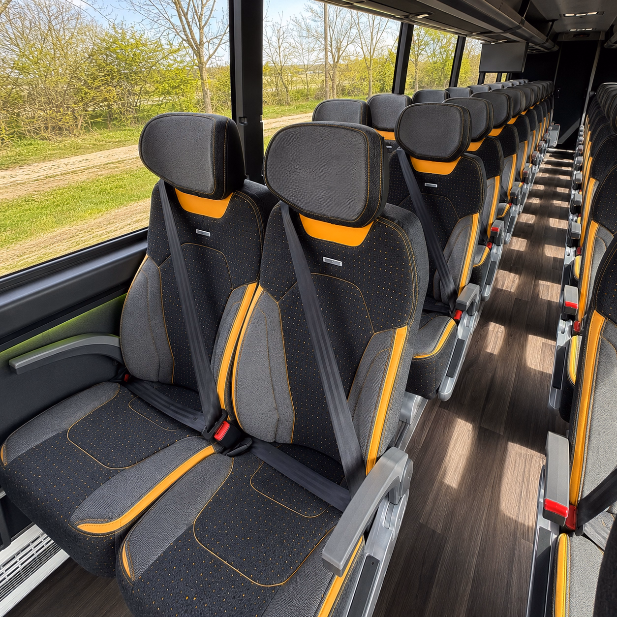 how the type of bus changes the price in georgetown texas