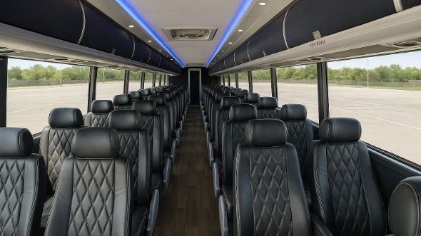 georgetown 54 passenger charter bus rental