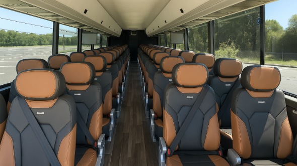 georgetown 56 passenger charter bus rental