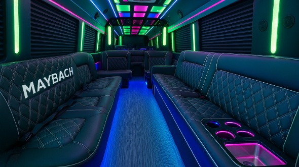 georgetown party bus rental inside